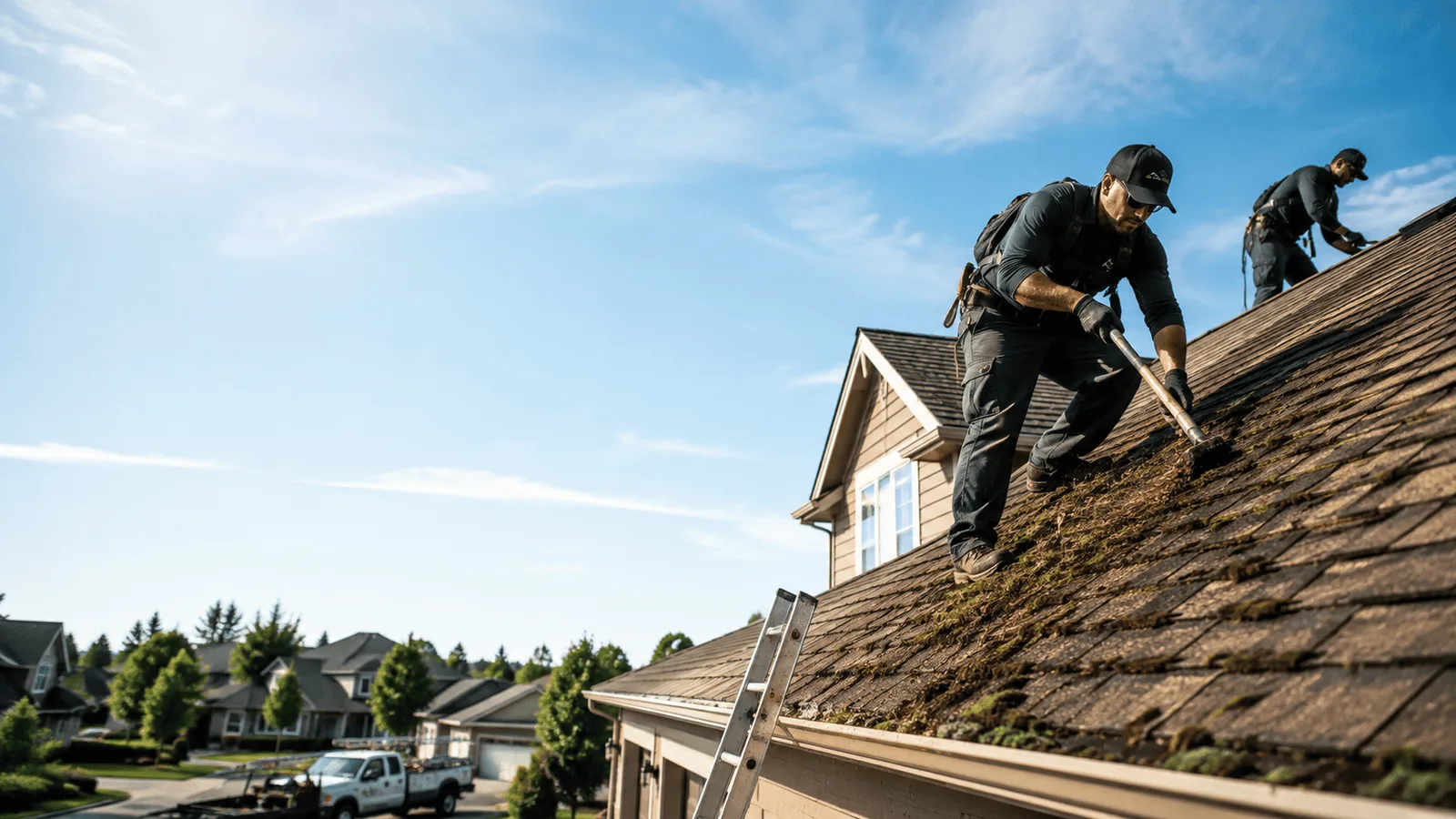 Roof Moss Removal in Evans, WV near me